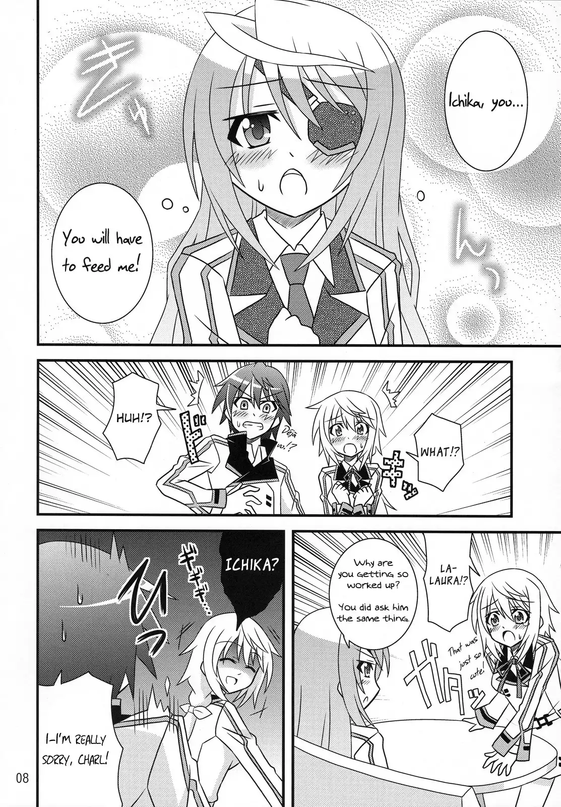 Infinite Stratos - BOOST ON!! (Doujinshi) Chapter 0 7